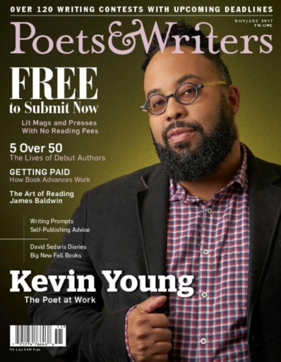 Poets & Writers November 01, 2017 Issue Cover