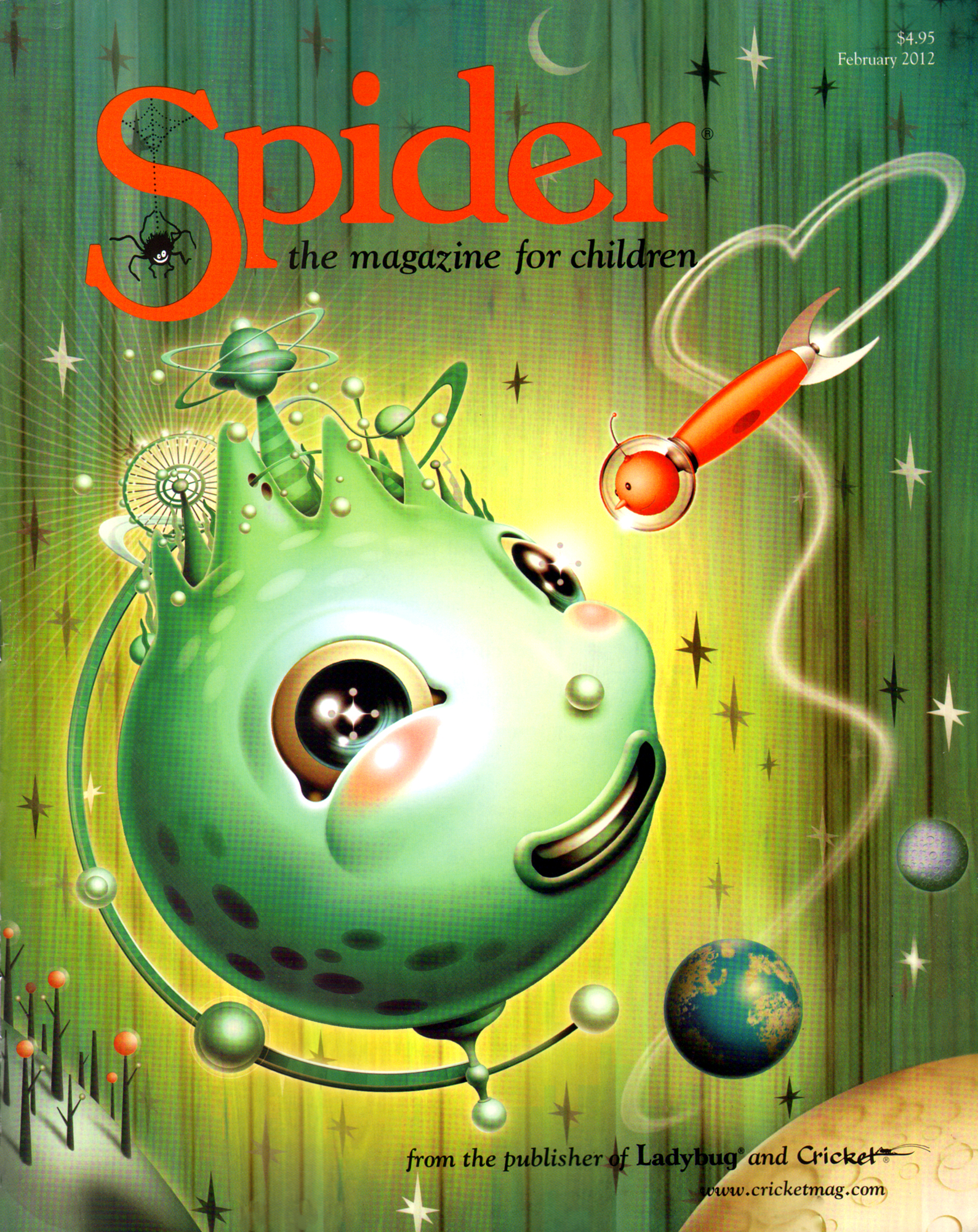Spider February 01, 2012 Issue Cover