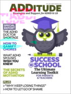 ADDitude September 01, 2017 Issue Cover