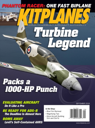 Kit Planes September 01, 2019 Issue Cover