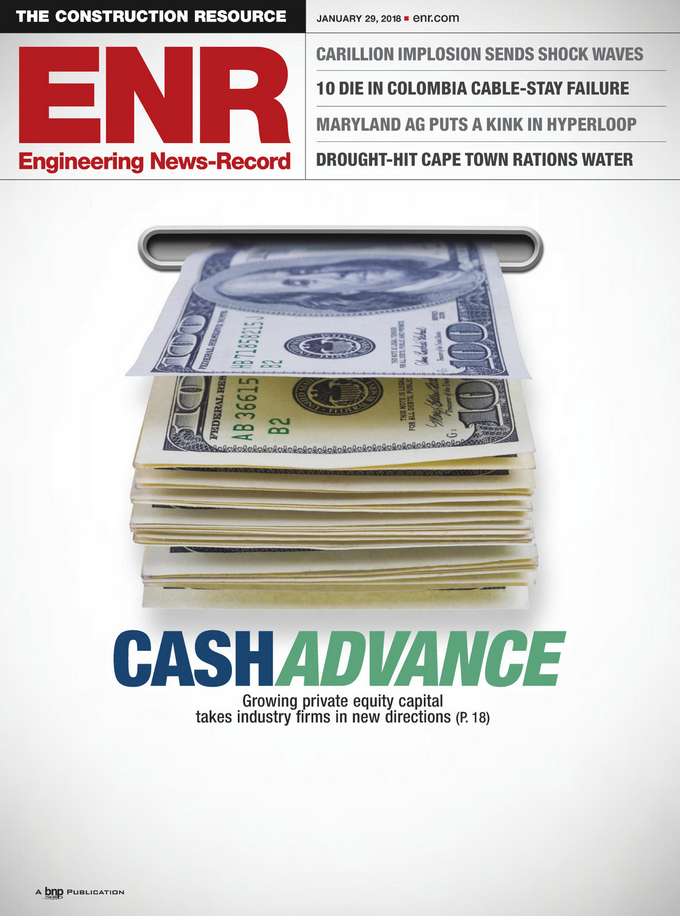 Engineering-News-Record January 29, 2018 Issue Cover