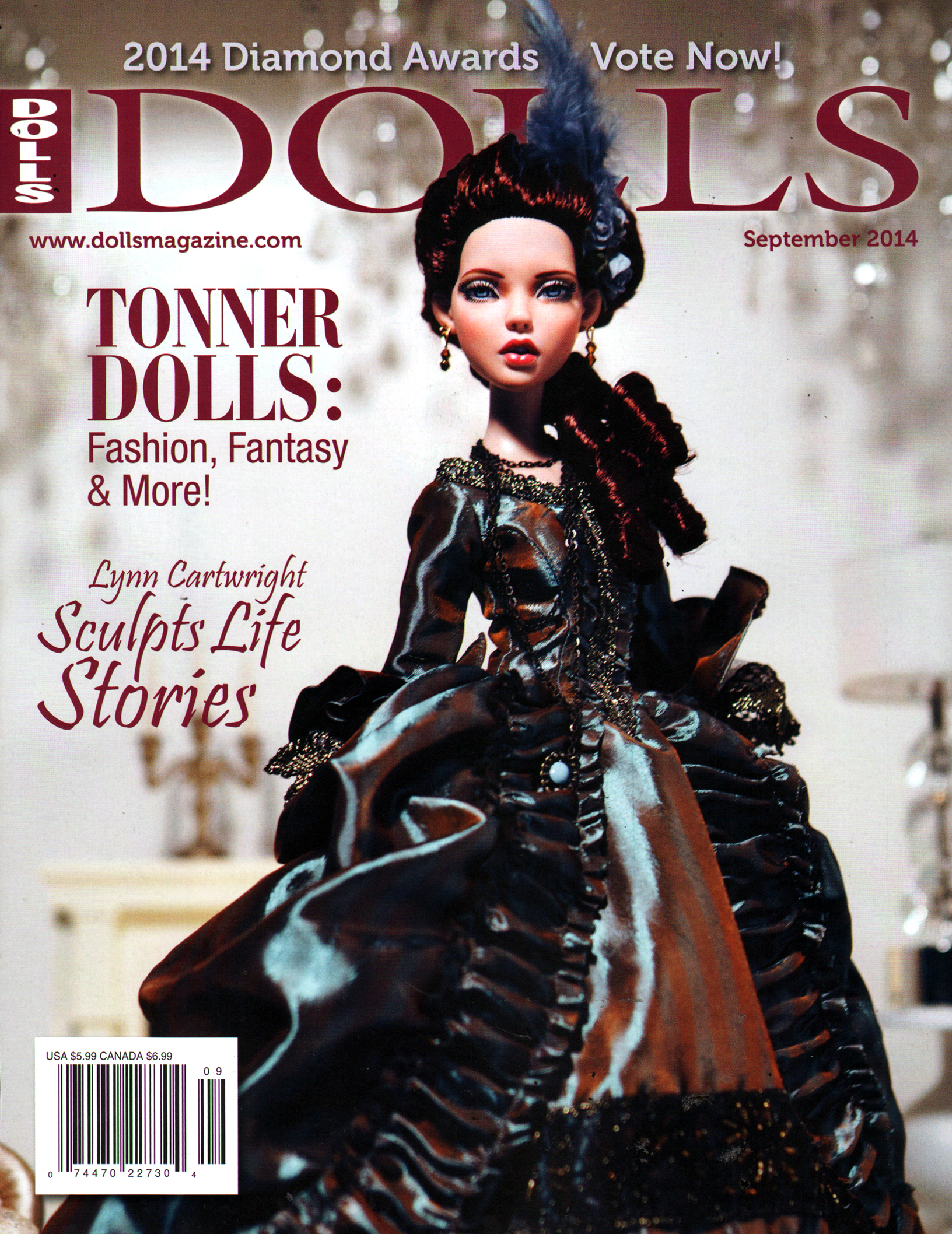Dolls September 01, 2014 Issue Cover