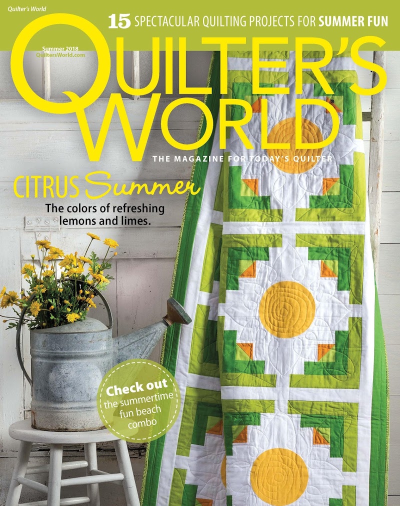 Quilters-World June 01, 2018 Issue Cover