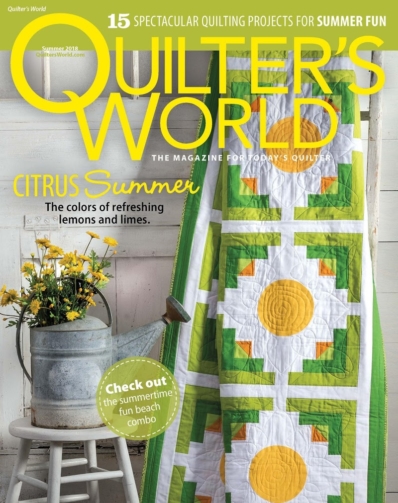 Quilter's World June 01, 2018 Issue Cover