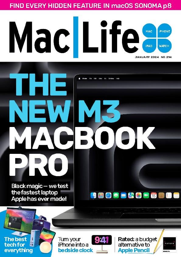 Mac-|-Life January 01, 2024 Issue Cover