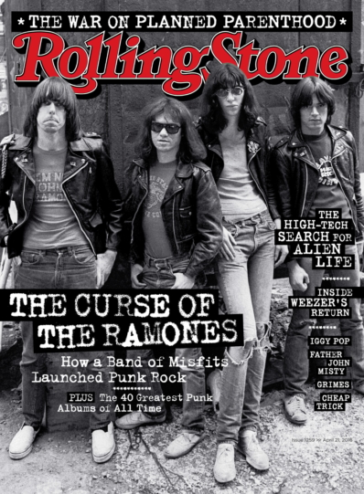 Rolling Stone April 21, 2016 Issue Cover