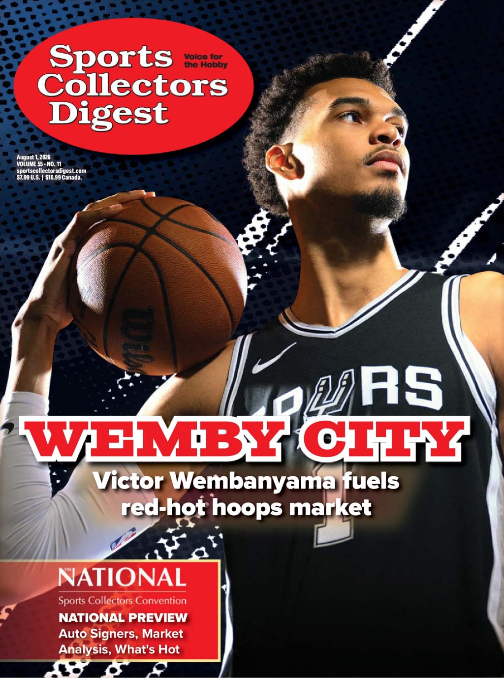Sports Collectors Digest August 01, 2026 Issue Cover