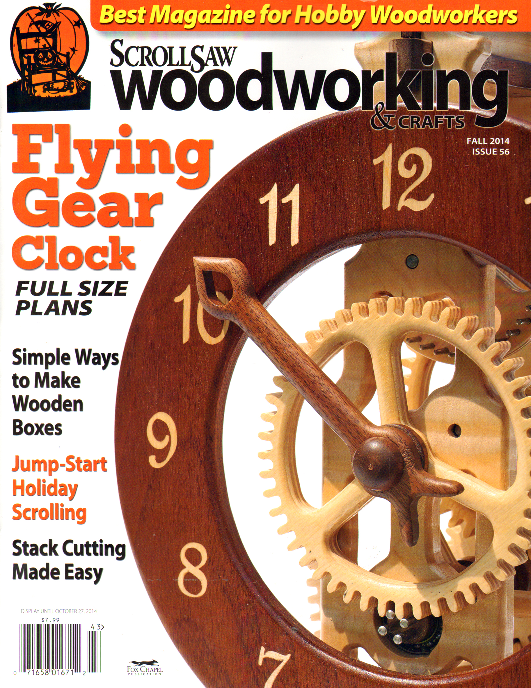 Scroll-Saw-Woodworking-and-Crafts September 01, 2014 Issue Cover