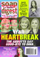 Soap-Opera-Digest October 19, 2020 Issue Cover