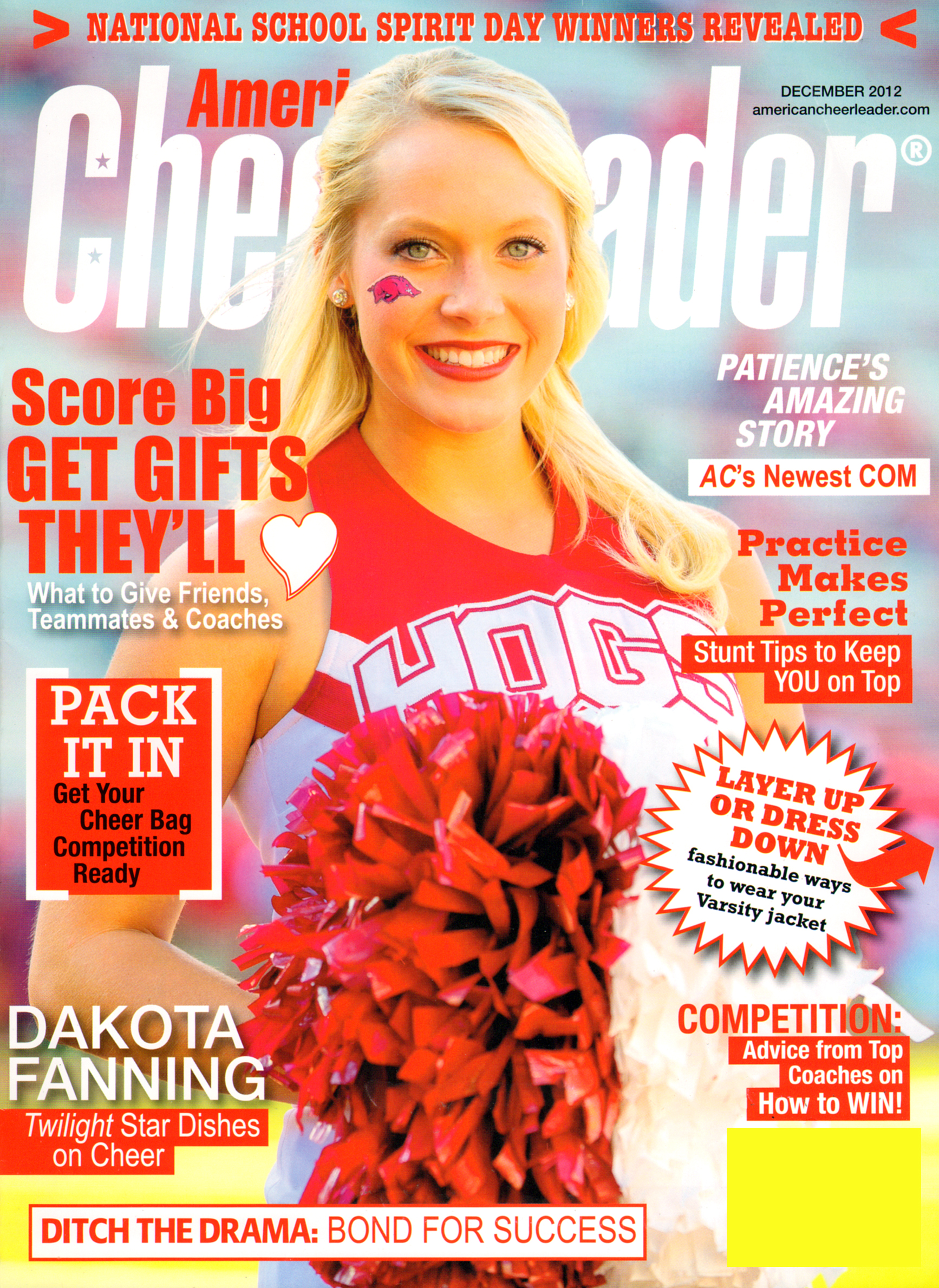 American-Cheerleader December 01, 2012 Issue Cover