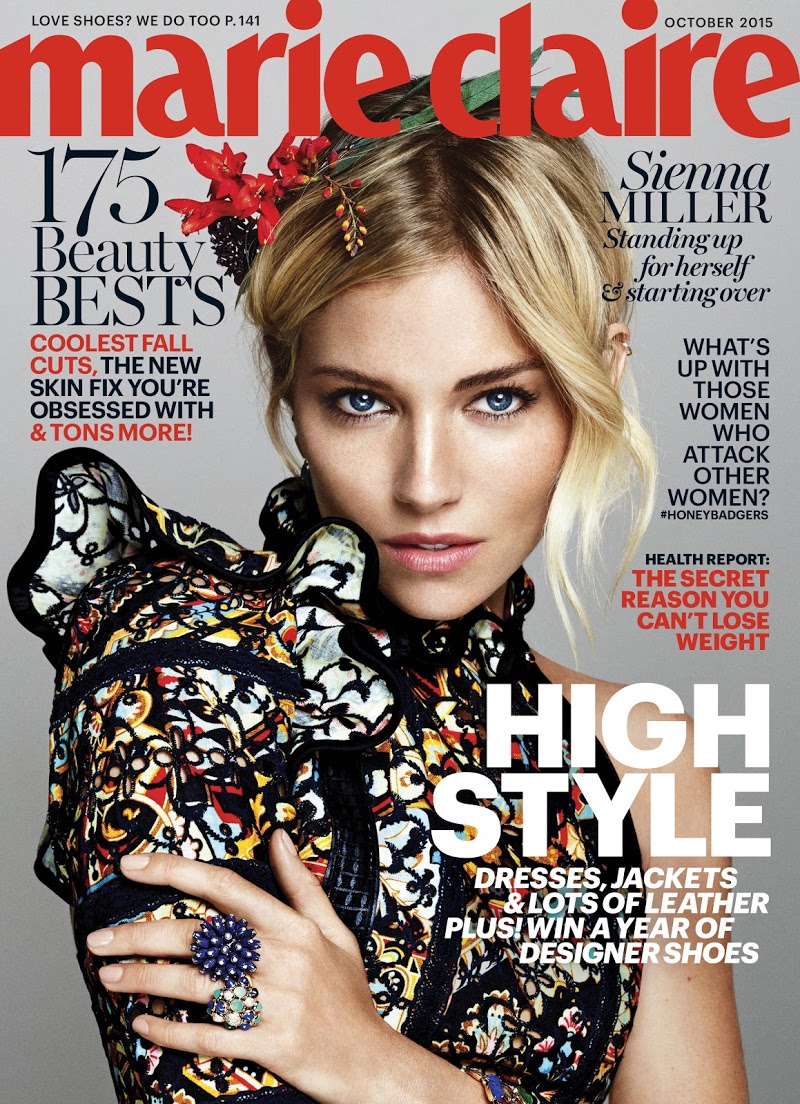 Marie-Claire October 01, 2015 Issue Cover