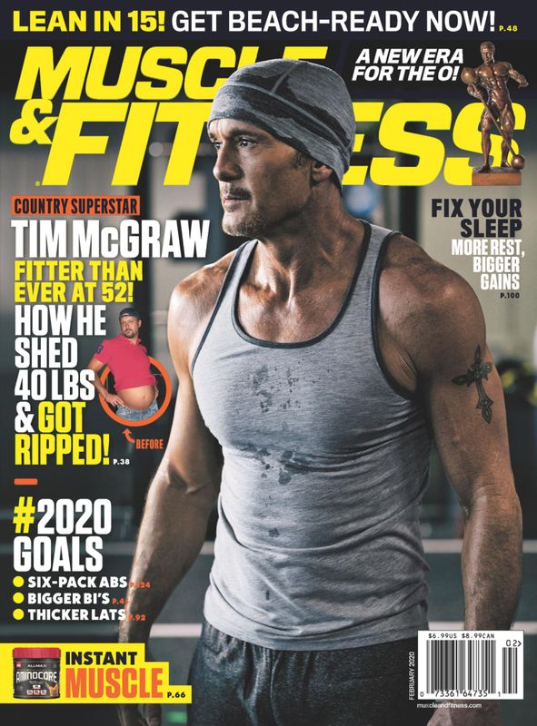 Muscle-and-Fitness February 01, 2020 Issue Cover