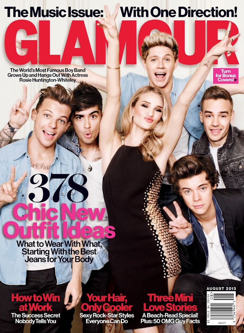 Glamour August 01, 2013 Issue Cover