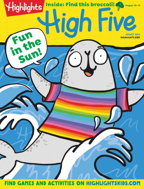Highlights-High-Five August 01, 2020 Issue Cover