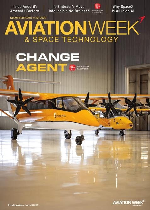 Aviation Week & Space Technology February 09, 2026 Issue Cover