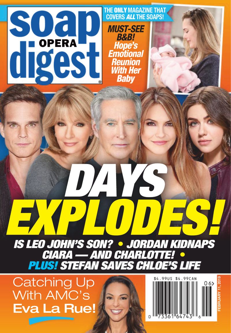 soap-opera-digest February 11, 2019 Issue Cover