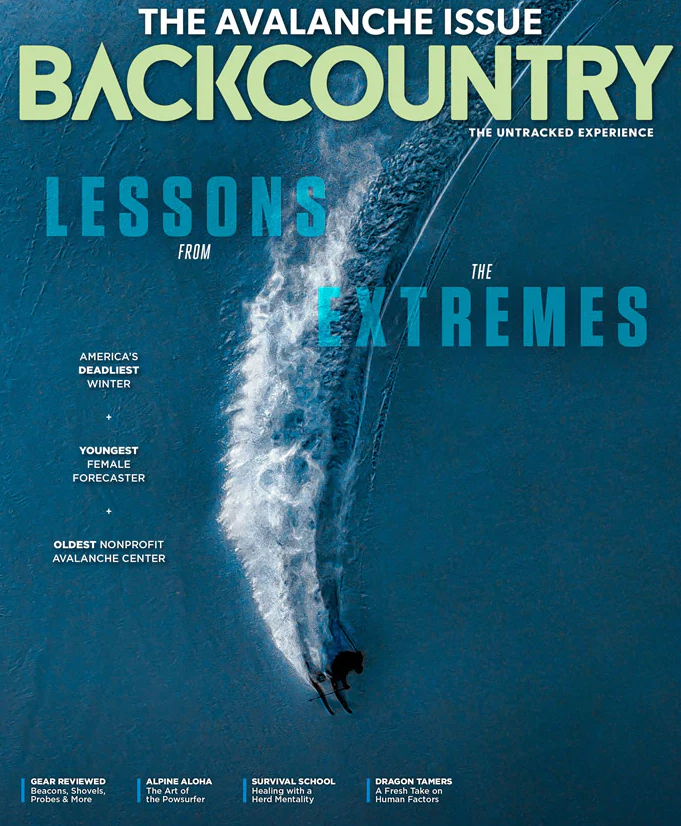 Backcountry January 01, 2022 Issue Cover