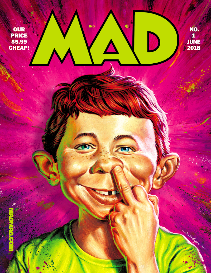Mad-Magazine June 01, 2018 Issue Cover