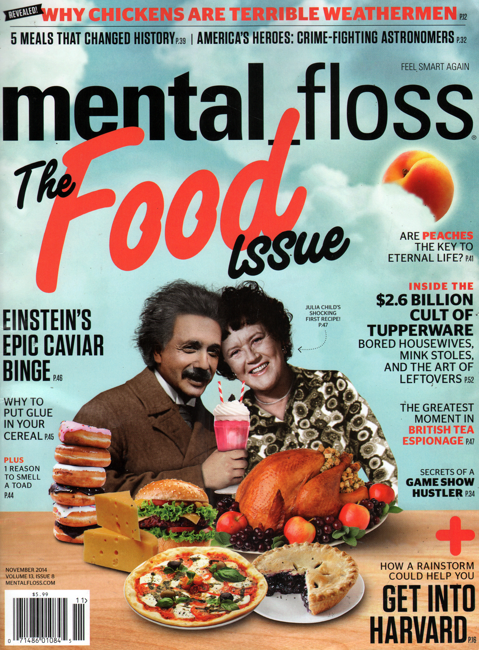 Mental-Floss November 01, 2014 Issue Cover