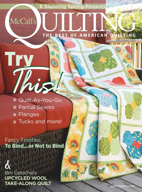 Mccalls-Quilting March 01, 2021 Issue Cover