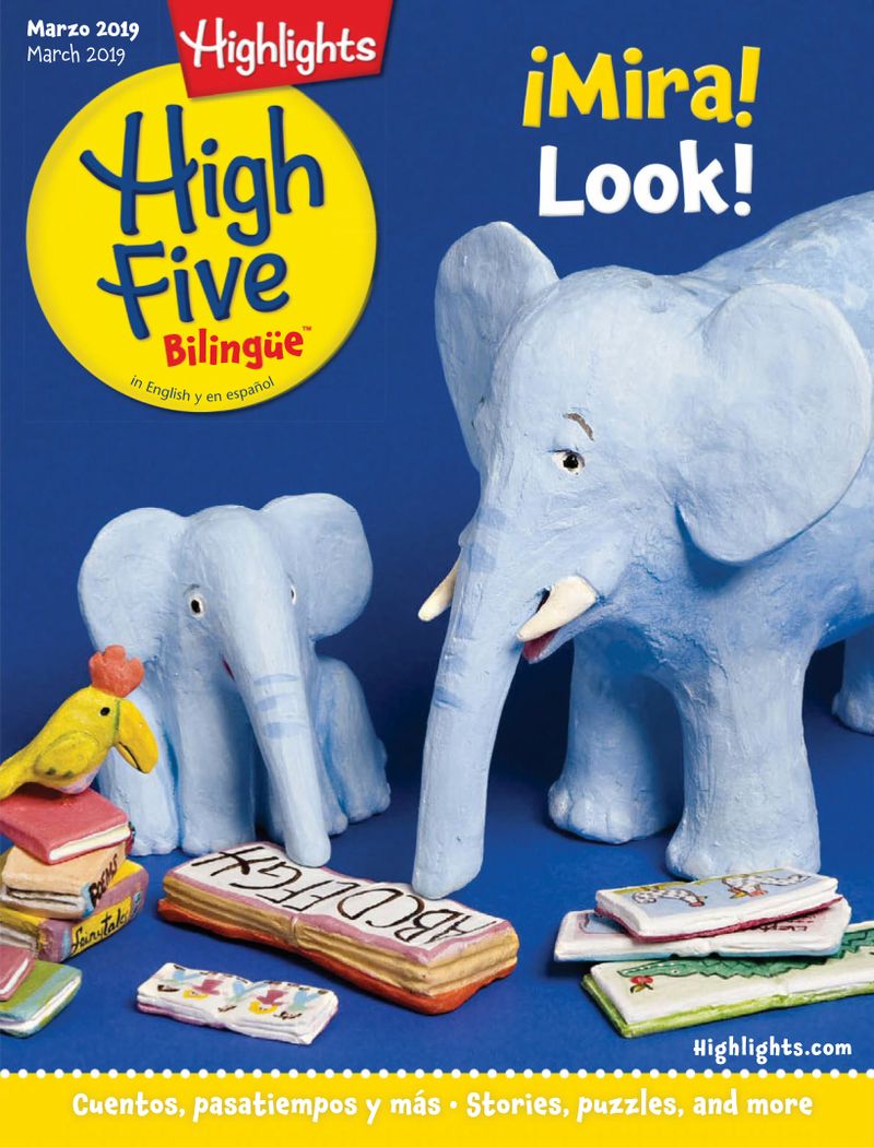 Highlights-High-Five-Bilingue March 01, 2019 Issue Cover