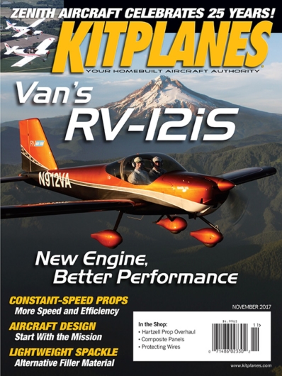 Kit Planes November 01, 2017 Issue Cover