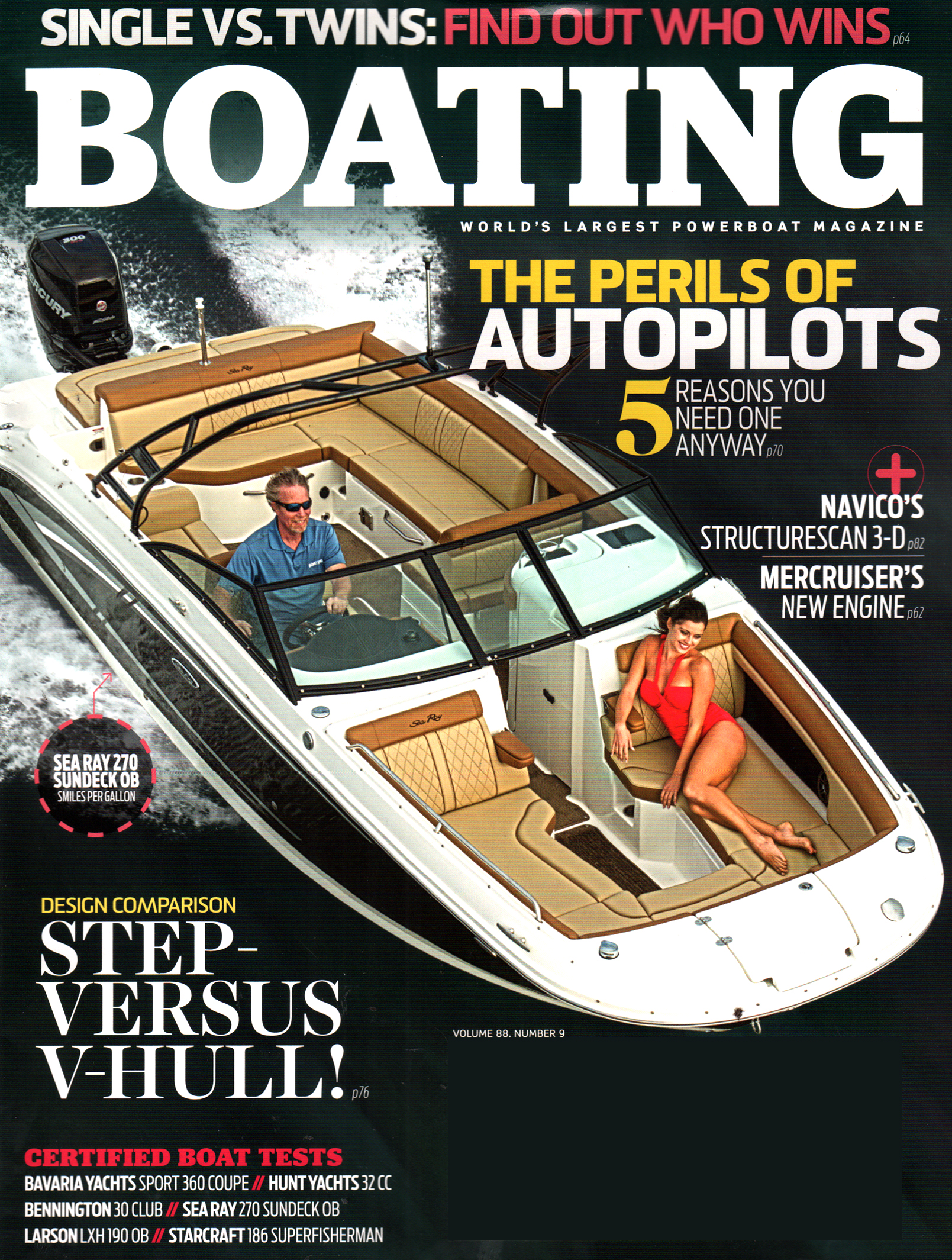 Boating October 01, 2015 Issue Cover