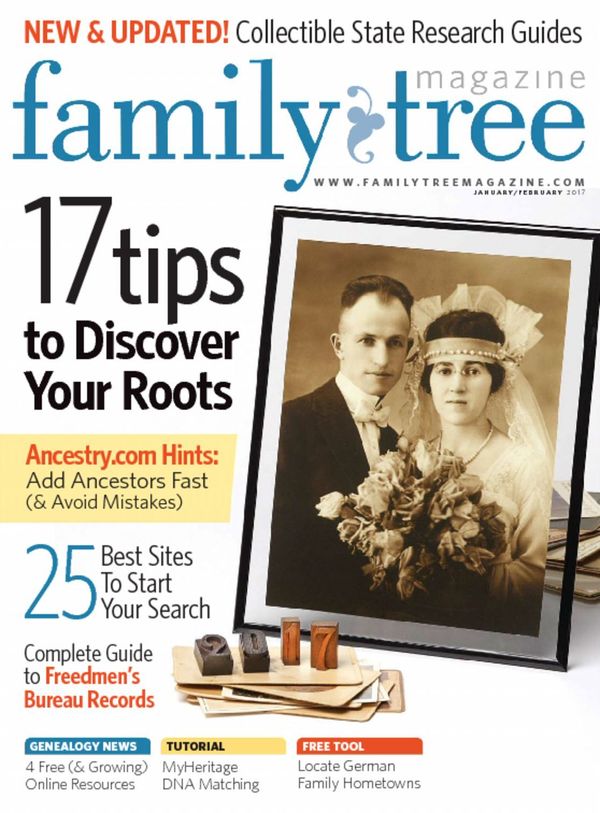 Family-Tree January 01, 2017 Issue Cover