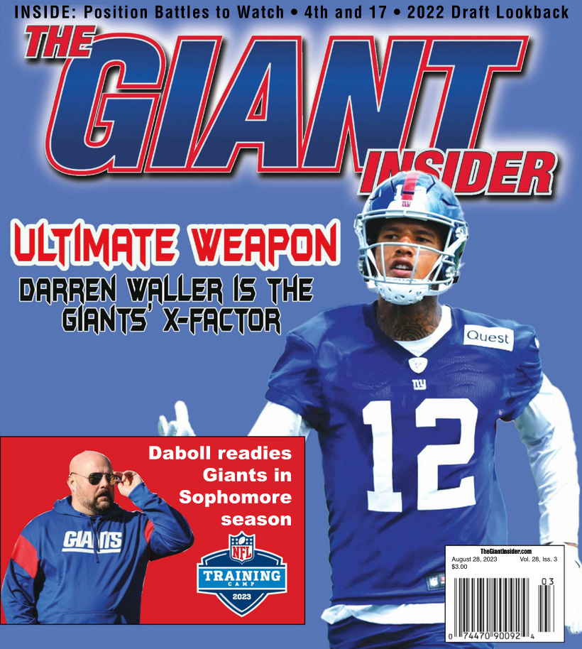 Giants-Insider August 01, 2023 Issue Cover