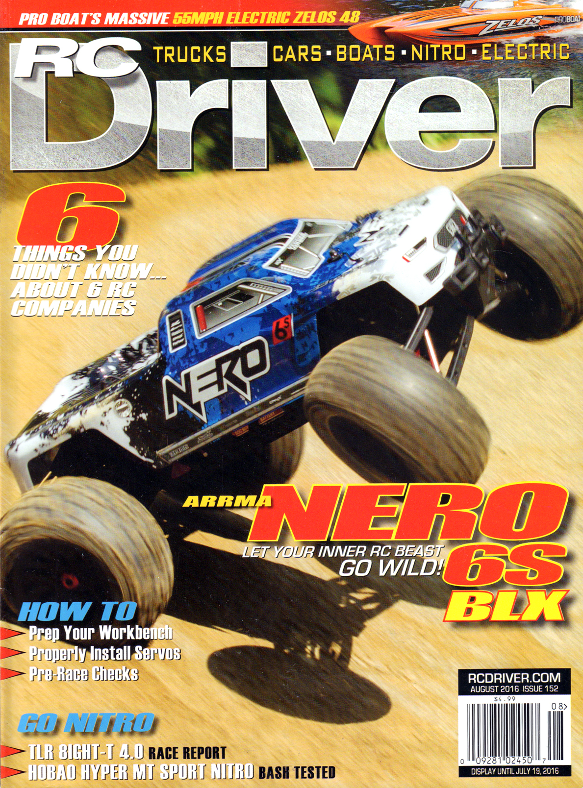 RC-Driver August 01, 2016 Issue Cover