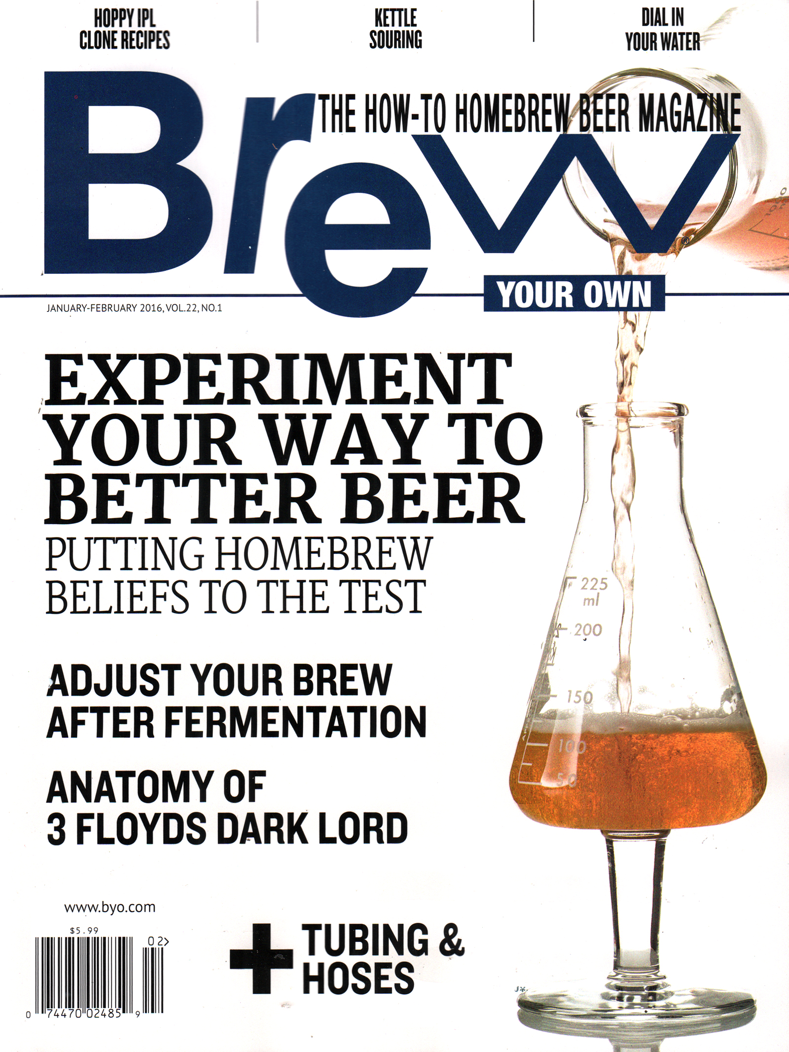 Brew-Your-Own January 01, 2016 Issue Cover
