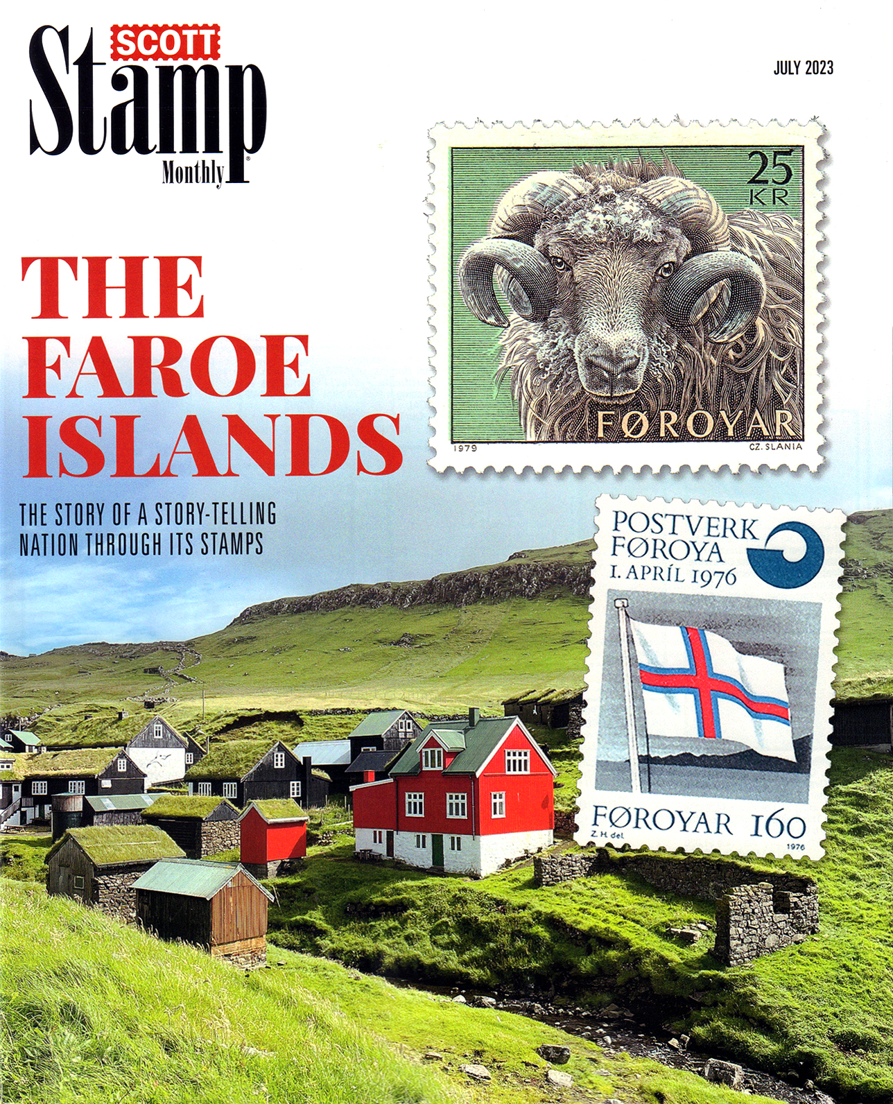 Scott-Stamp-Monthly July 01, 2023 Issue Cover
