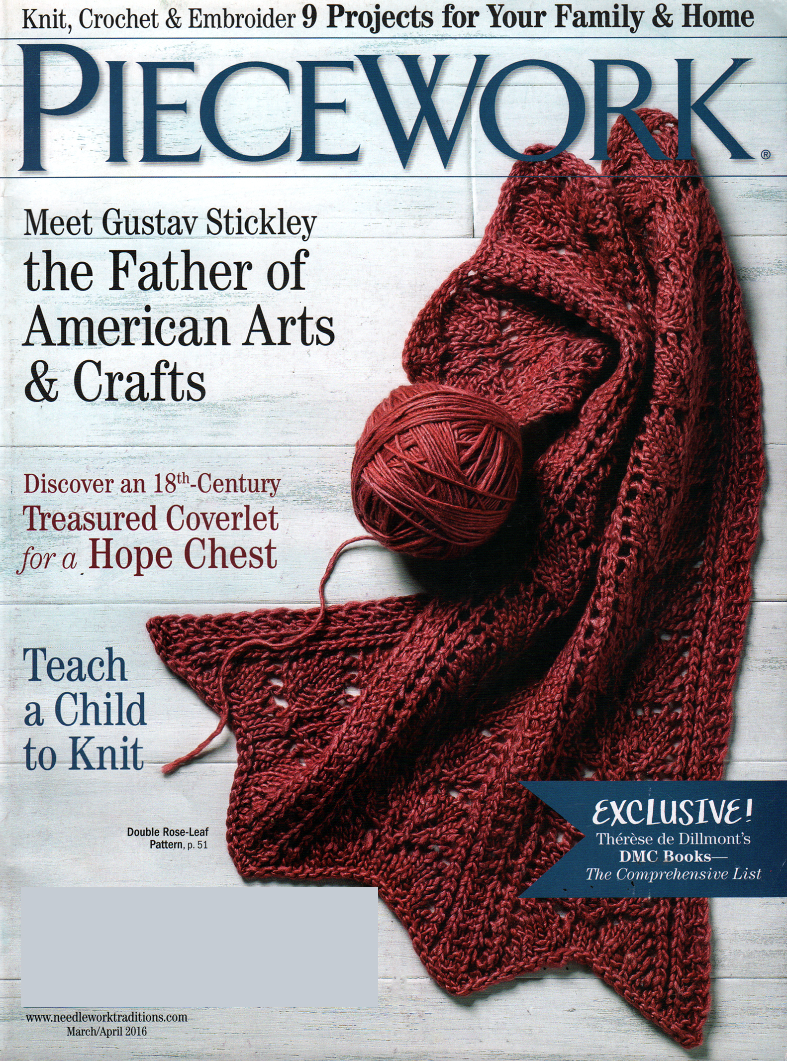 Piecework March 01, 2016 Issue Cover