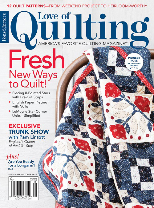 Fons-and-Porters-Love-of-Quilting September 01, 2017 Issue Cover