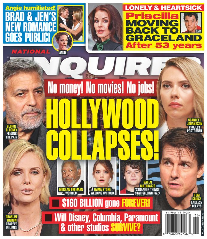 national-enquirer September 07, 2020 Issue Cover