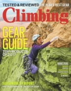 Climbing-Magazine April 01, 2017 Issue Cover