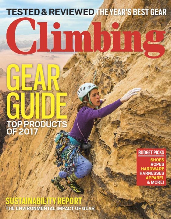 Climbing-Magazine April 01, 2017 Issue Cover