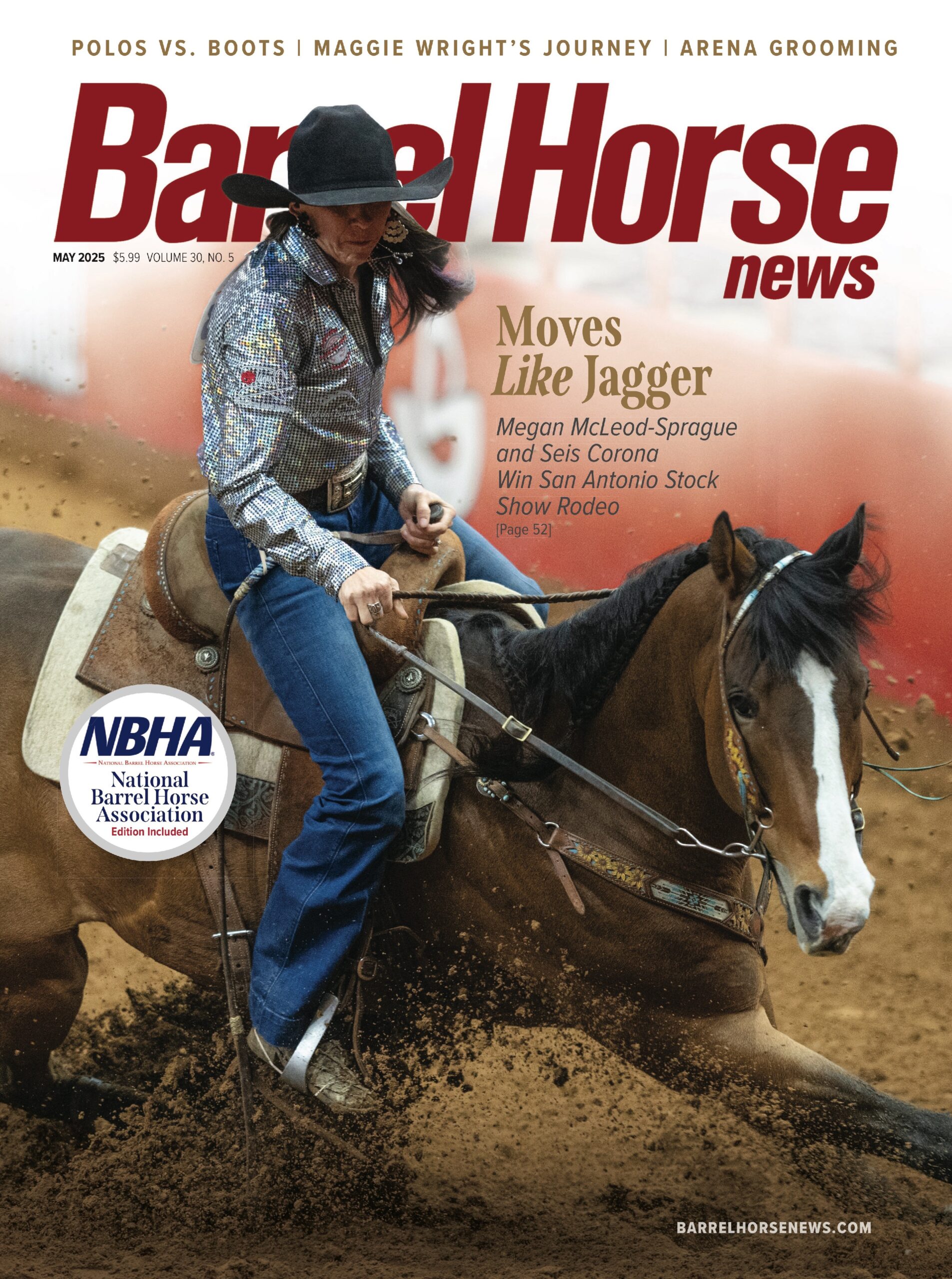 Barrel-Horse-News May 01, 2025 Issue Cover