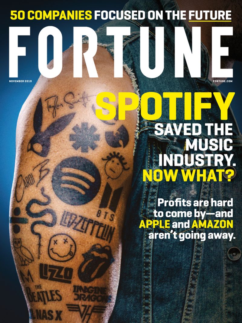Fortune November 01, 2019 Issue Cover