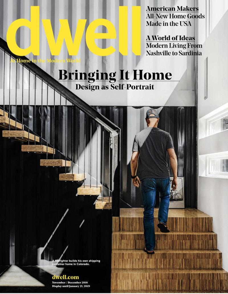 Dwell November 01, 2018 Issue Cover