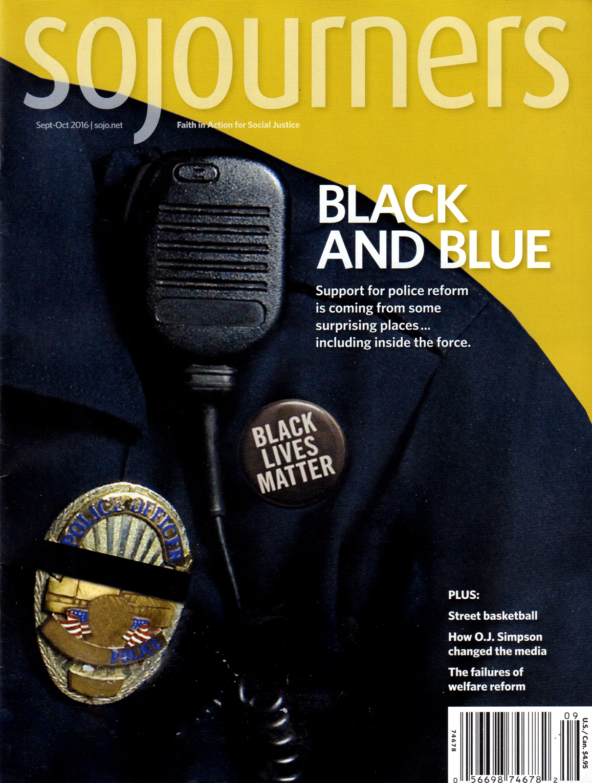 Sojourners September 01, 2016 Issue Cover