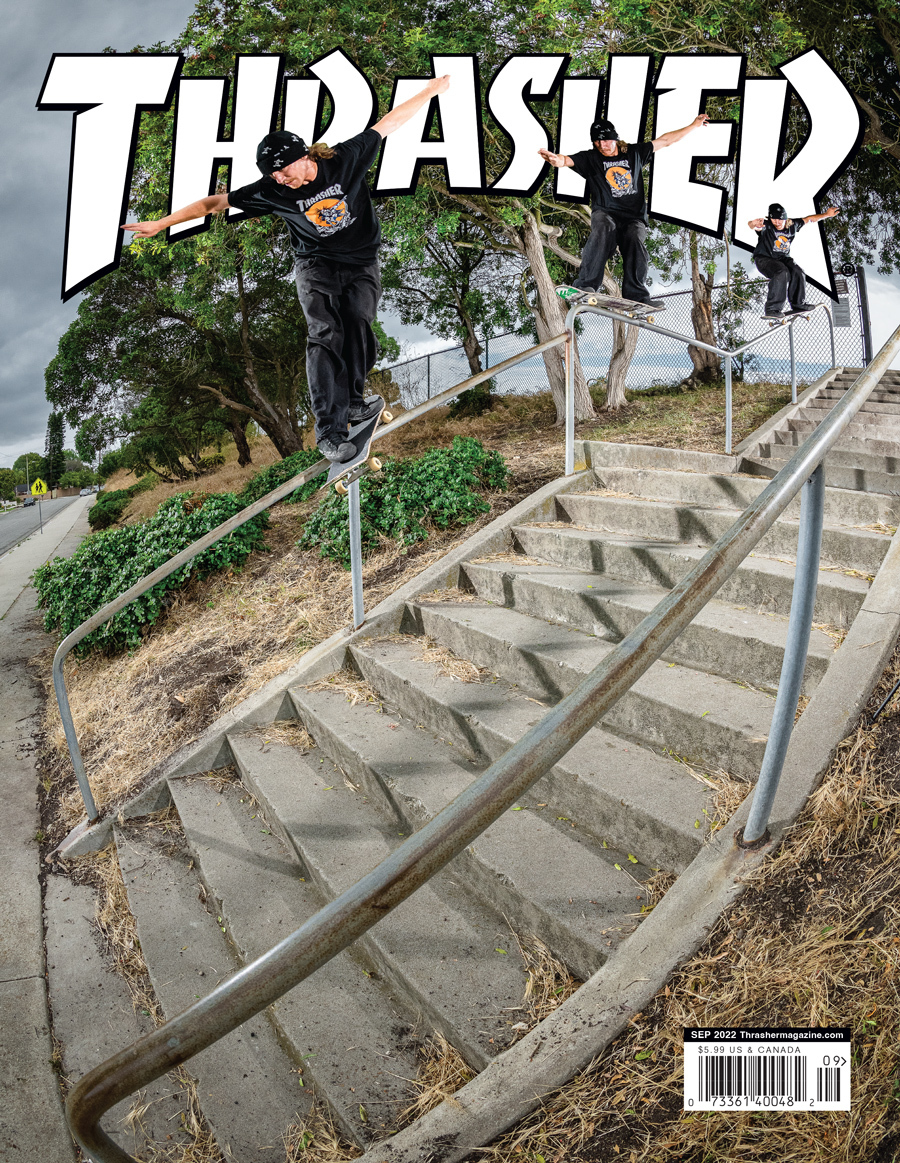 Thrasher September 01, 2022 Issue Cover