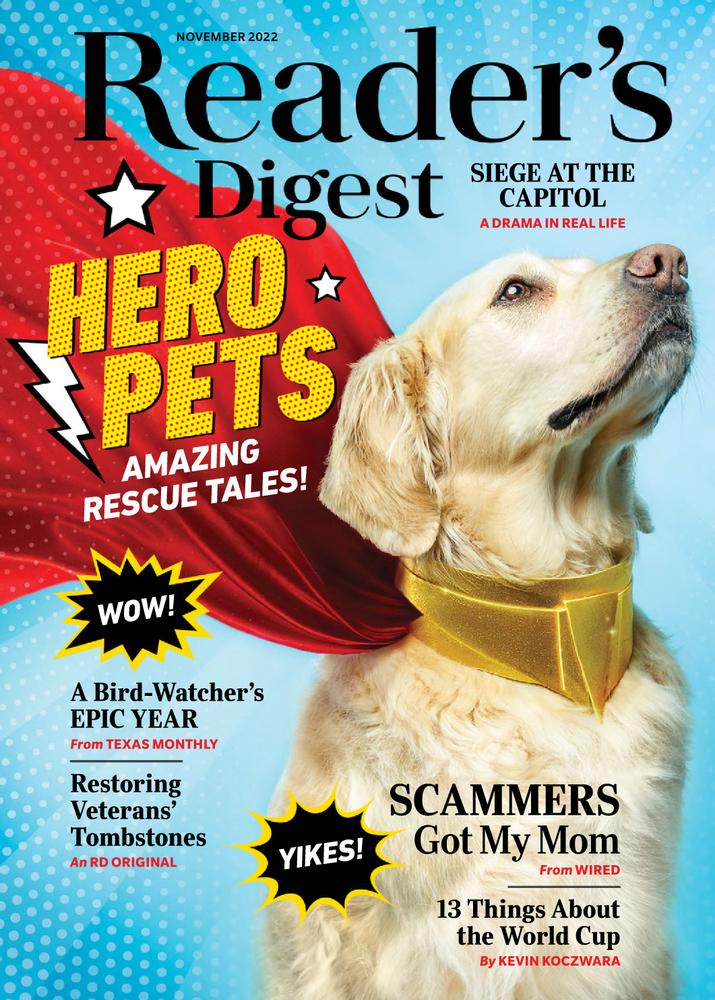 Readers-Digest November 01, 2022 Issue Cover