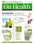 Consumer-Reports-On-Health August 01, 2017 Issue Cover