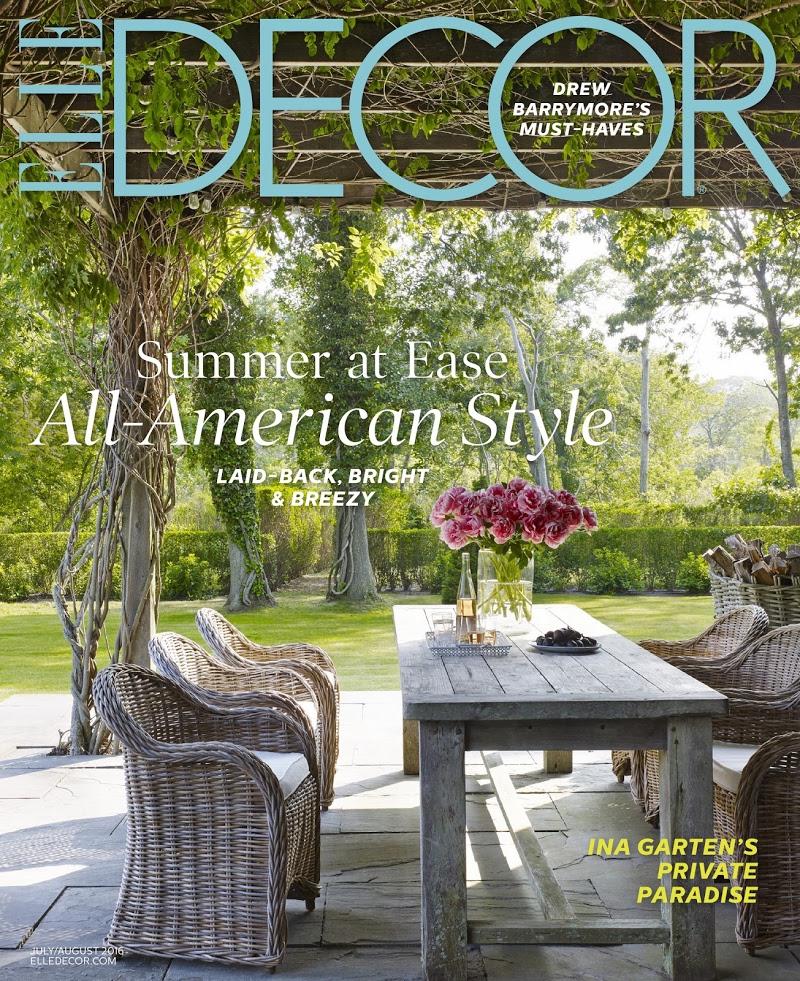 Elle-Decor July 01, 2016 Issue Cover
