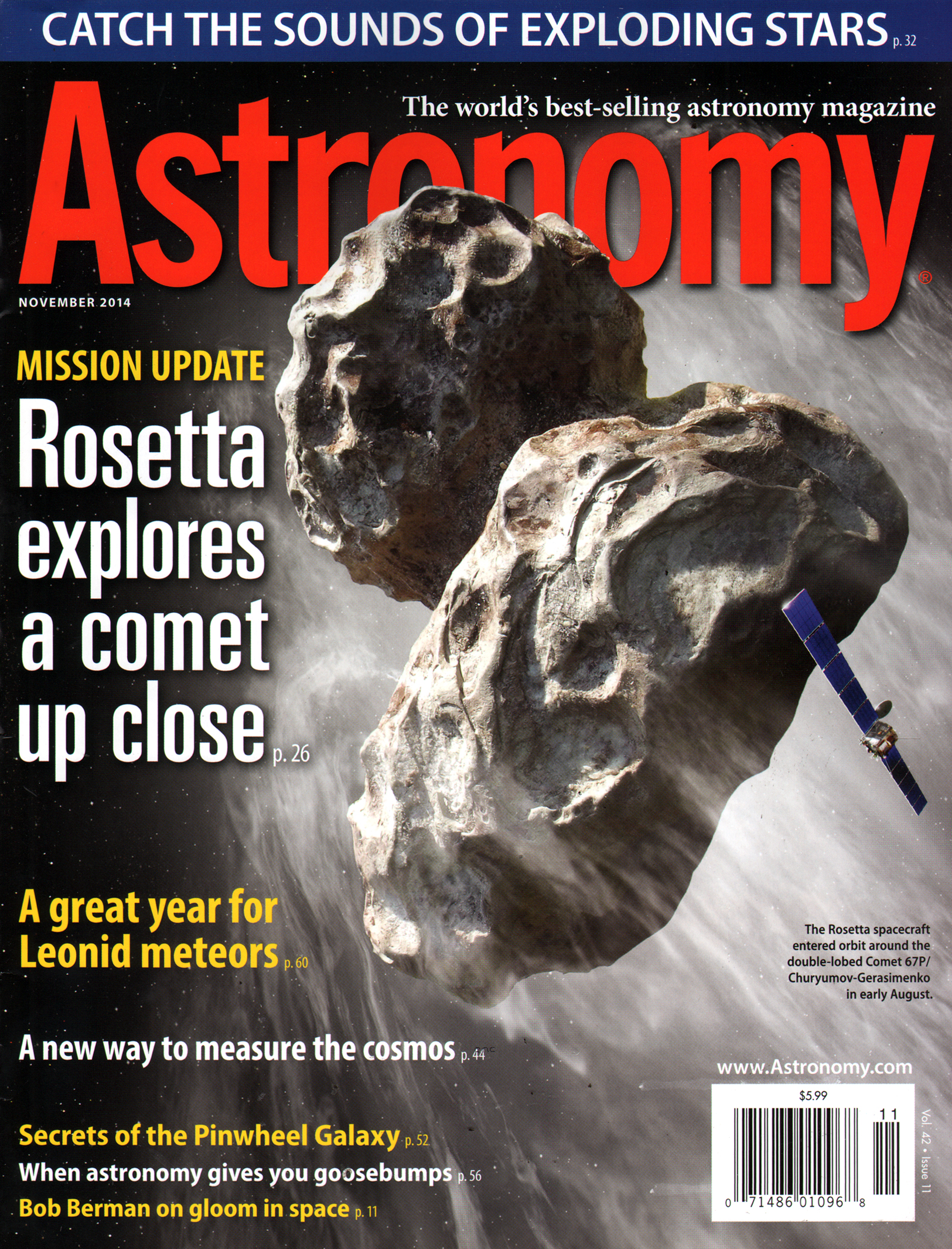 Astronomy November 01, 2014 Issue Cover