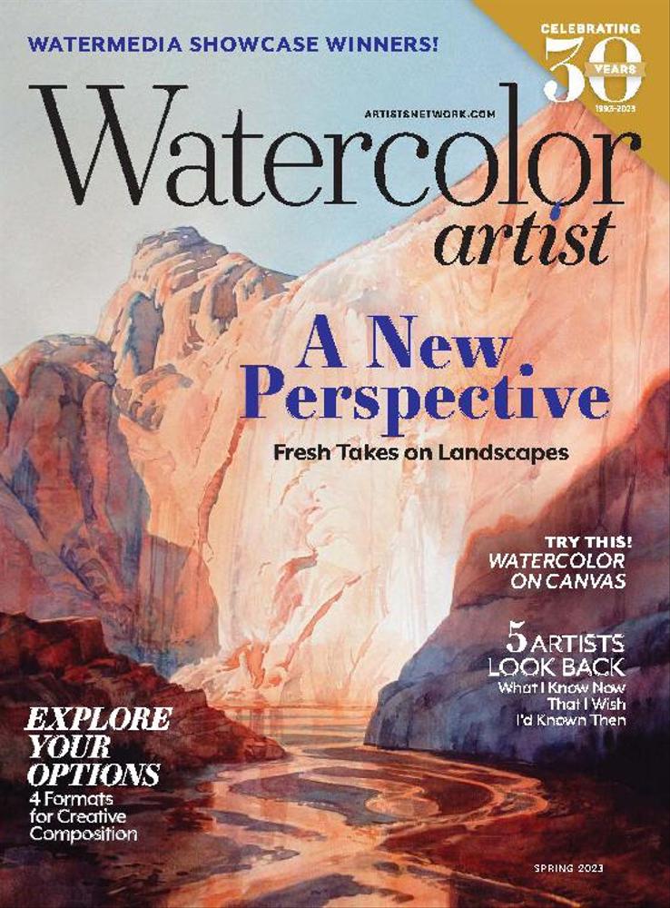 Watercolor-Artist March 01, 2023 Issue Cover