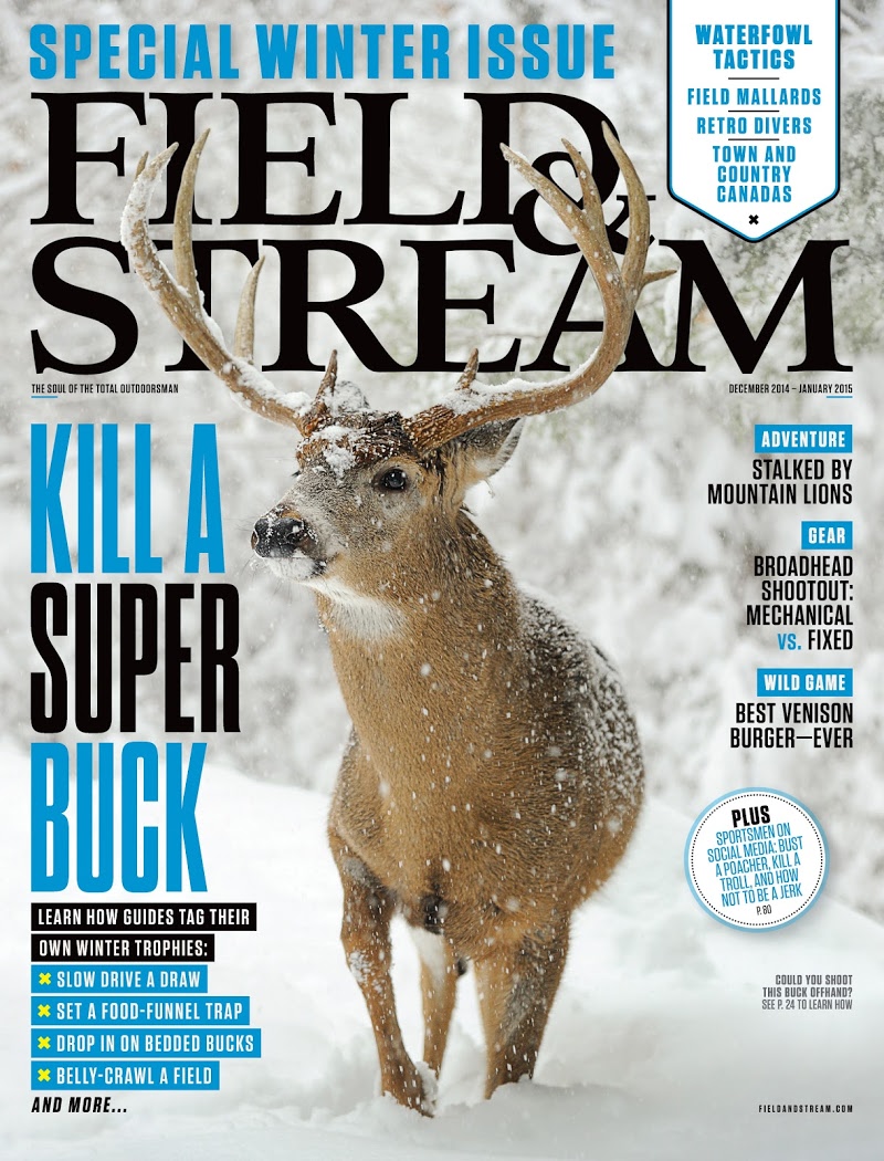 field-and-stream December 01, 2014 Issue Cover