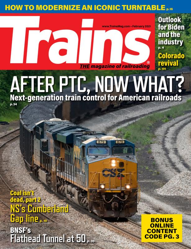 Trains February 01, 2021 Issue Cover