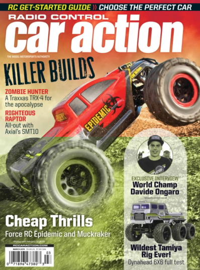 Radio Control Car Action March 01, 2019 Issue Cover